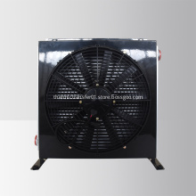 24V hydraulic oil cooler with fan
